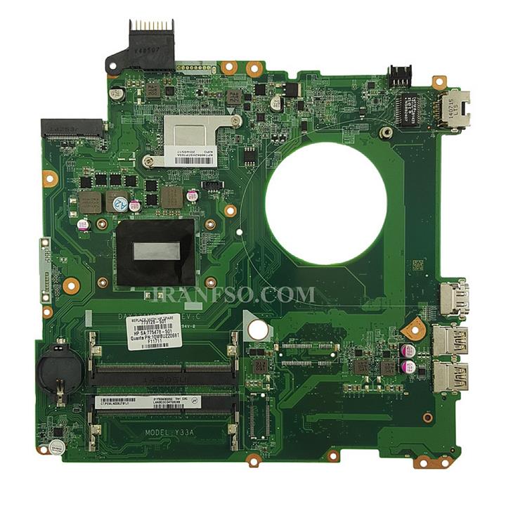 مادربرد لپ تاپ اچ پی ENVY 15-K_CPU-I7-4_Y33A_DAY33AMB6C0_No MSATA گرافیک اینتلی